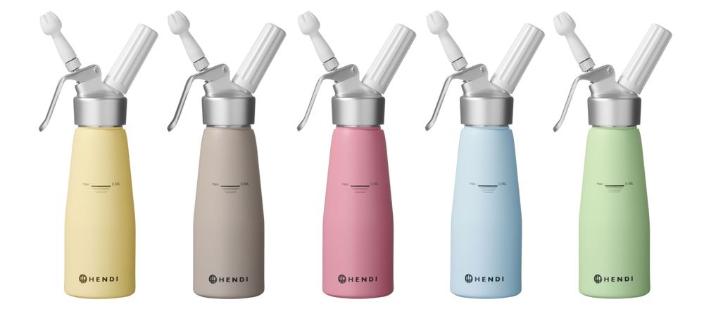 Hendi Gräddvisp, 0,5L, Pastellblå, ⌀80x(H)260mm