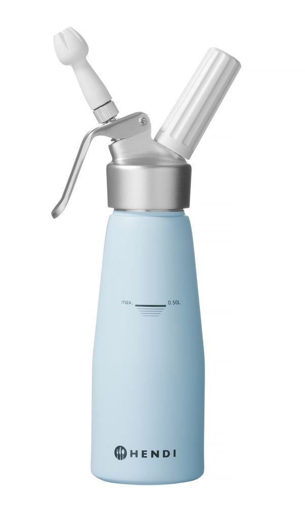 Hendi Gräddvisp, 0,5L, Pastellblå, ⌀80x(H)260mm