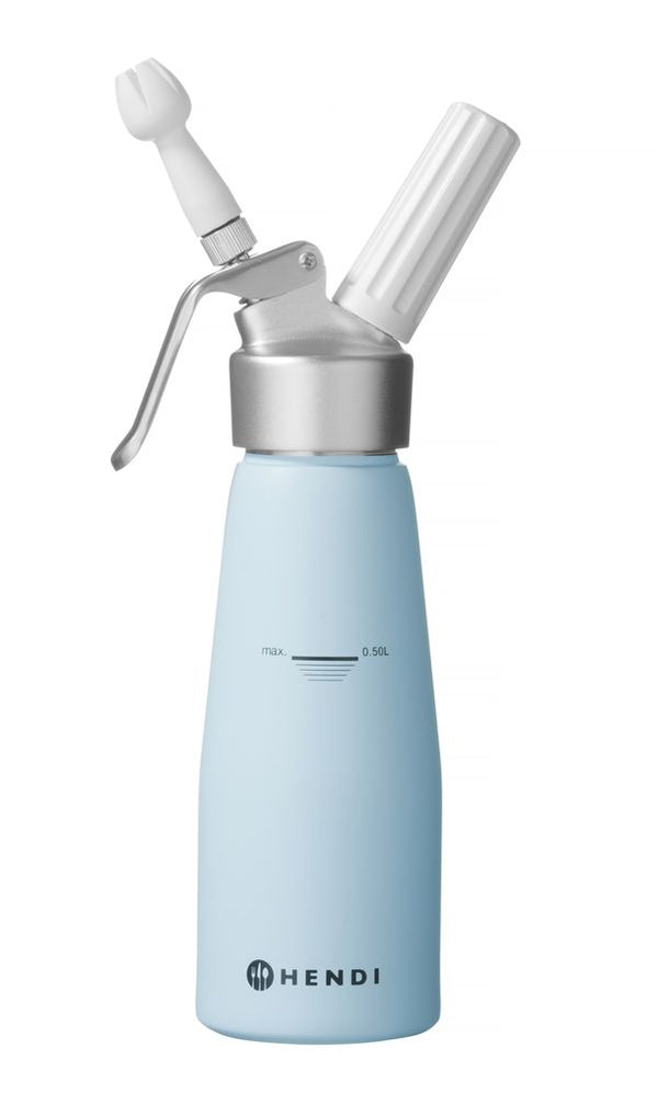 Hendi Gräddvisp, 0,5L, Pastellblå, ⌀80x(H)260mm