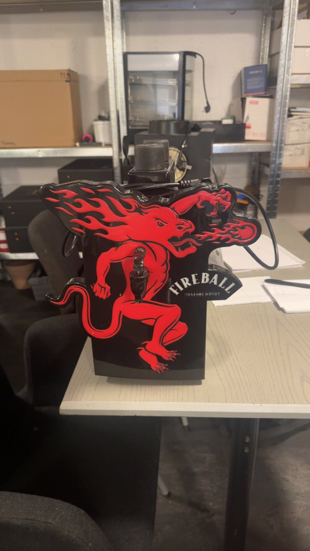 Fireball shot maskin - dubbel