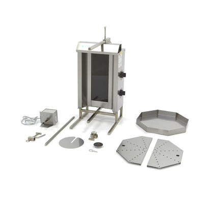 Elektrisk kebabgrill - 2 brännare - 20 kg kött MAXIMA
