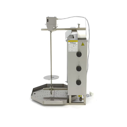 Kebabgrill Gas - 3 brännare - 30 kg kött MAXIMA