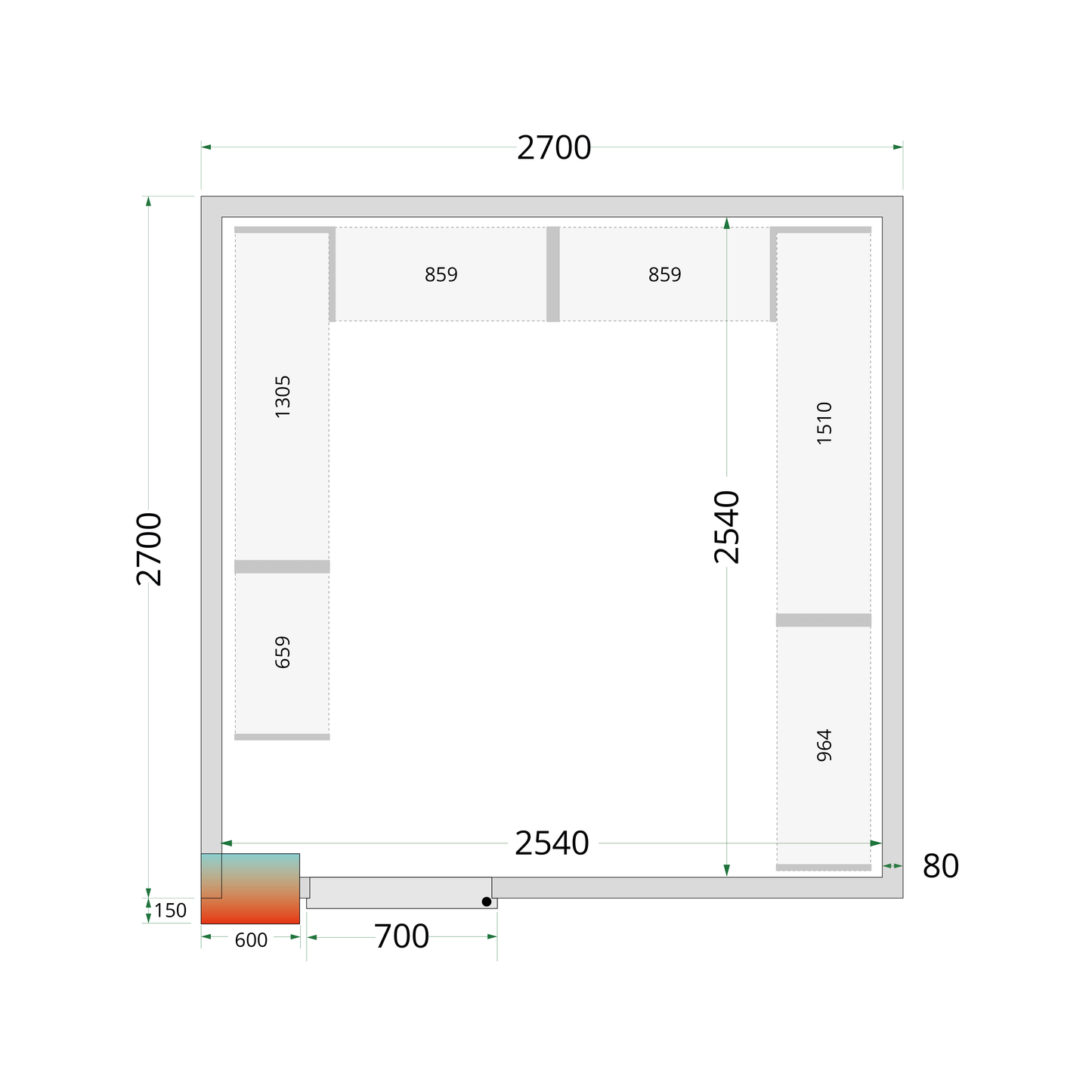 CR 270x270x220