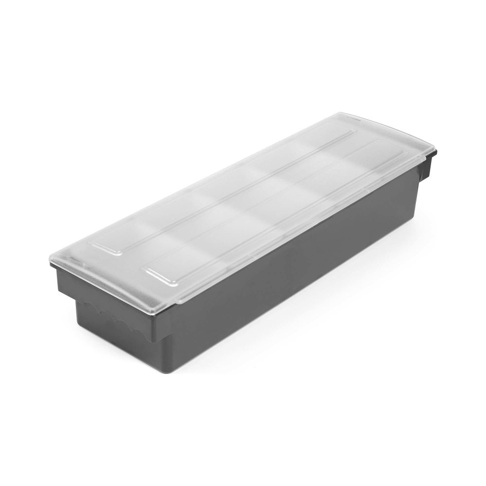 BarUp Kryddhållare - 5 behållare, Svart, 480x150x(H)100mm